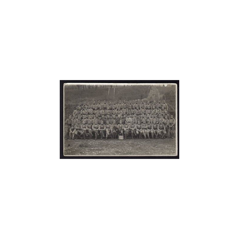 Carte photo Compagnie du Génie Eleves Caporaux 293 Guerre 14-18...