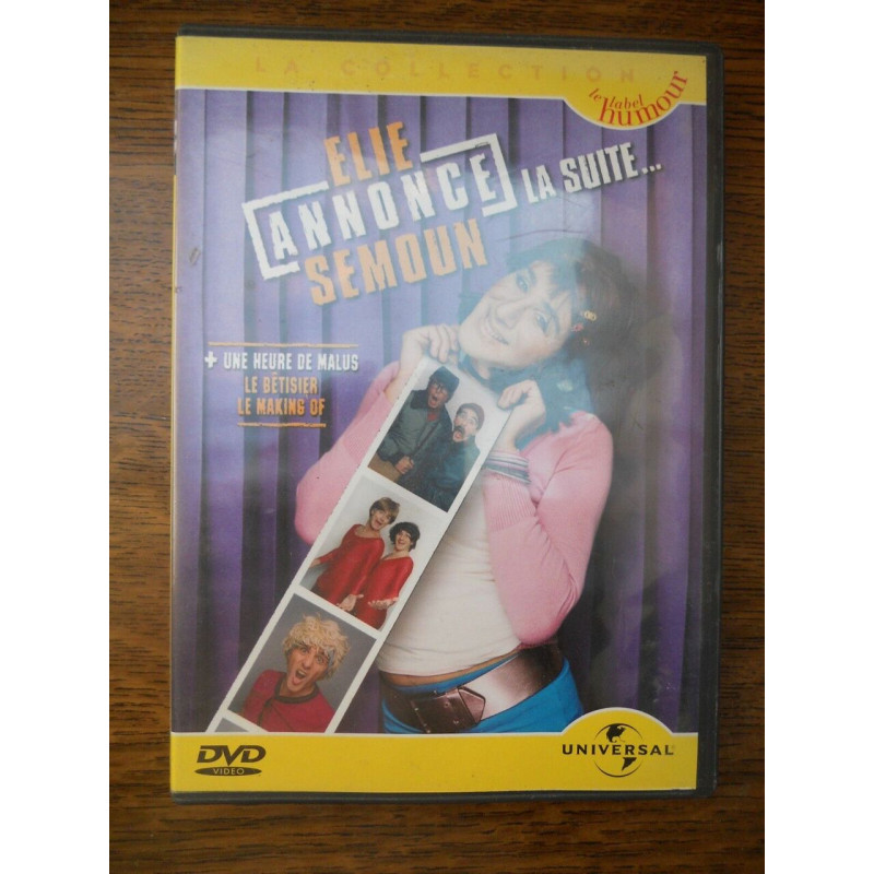 Elie Semoun annonce la suite DVD Simple