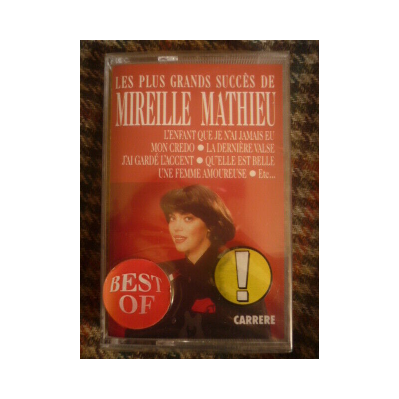LES PLUS GRANDS SUCCES DE MIREILLE MATHIEU cassette Audio-K7 CA 412