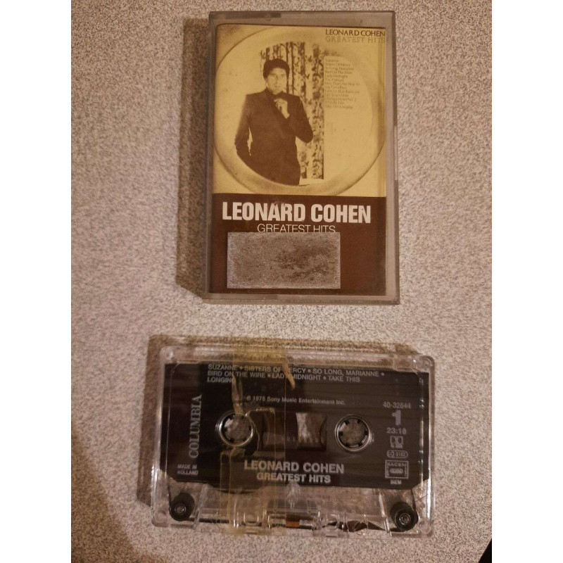K7 Audio : Leonard Cohen - Greatest Hits