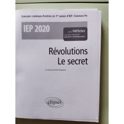 Révolutions Le secret