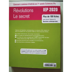 Révolutions Le secret