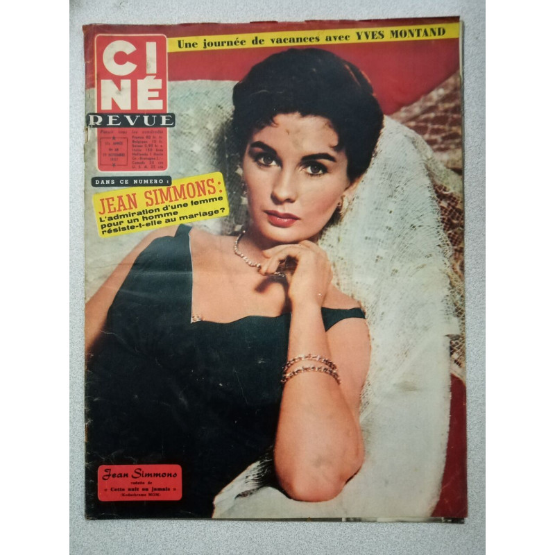 Magazine Ciné Télé Revue - Jean Simmons