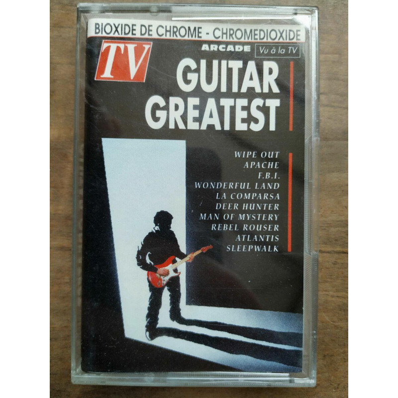 Guitar Greatest Cassette Audio-K7 TV Arcade