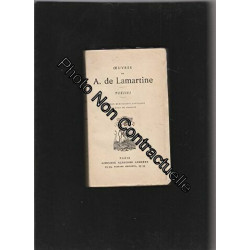 Oeuvres de A. de Lamartine. poésies : premières méditations...
