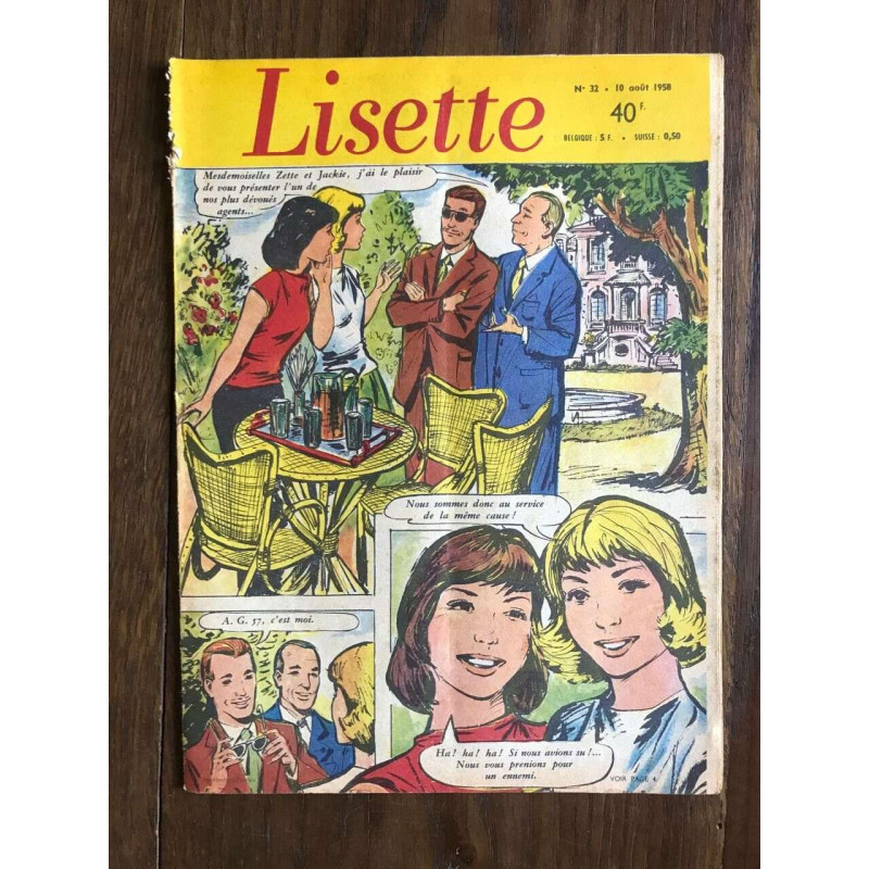 Lisette N°32 - 10 août 1958