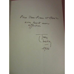 L'eau du silence Poèmes de Jean Christian Ed de la Nuée Bleue envoi