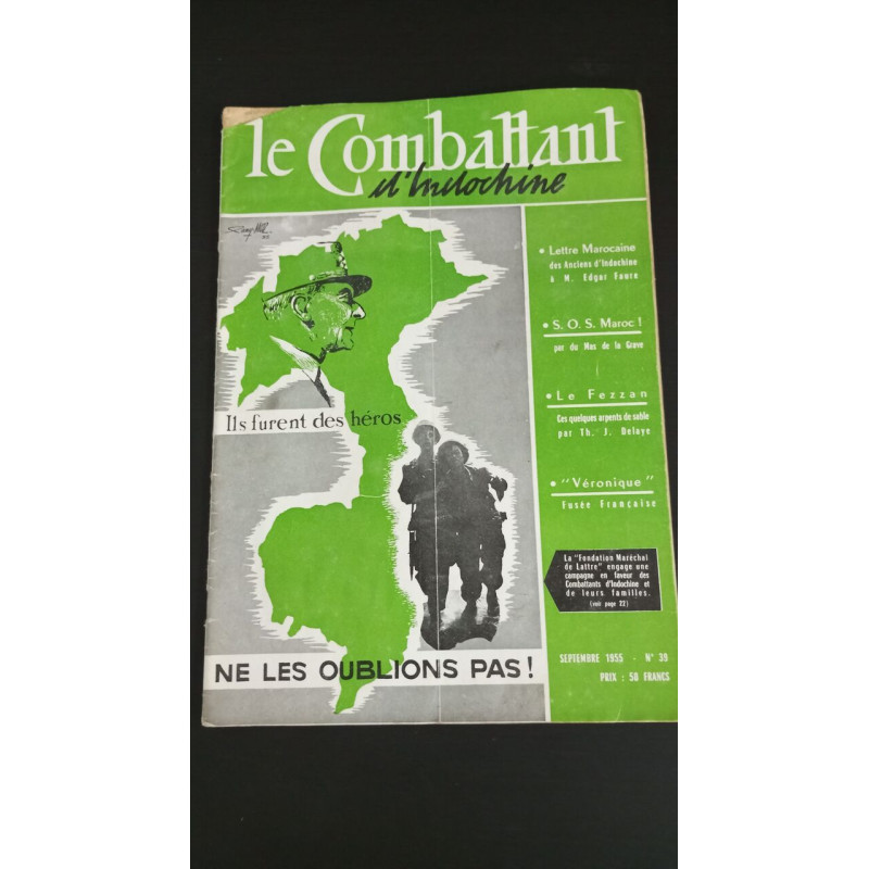Le Combattant d'Afrochine Nº39 / Septembre 1955