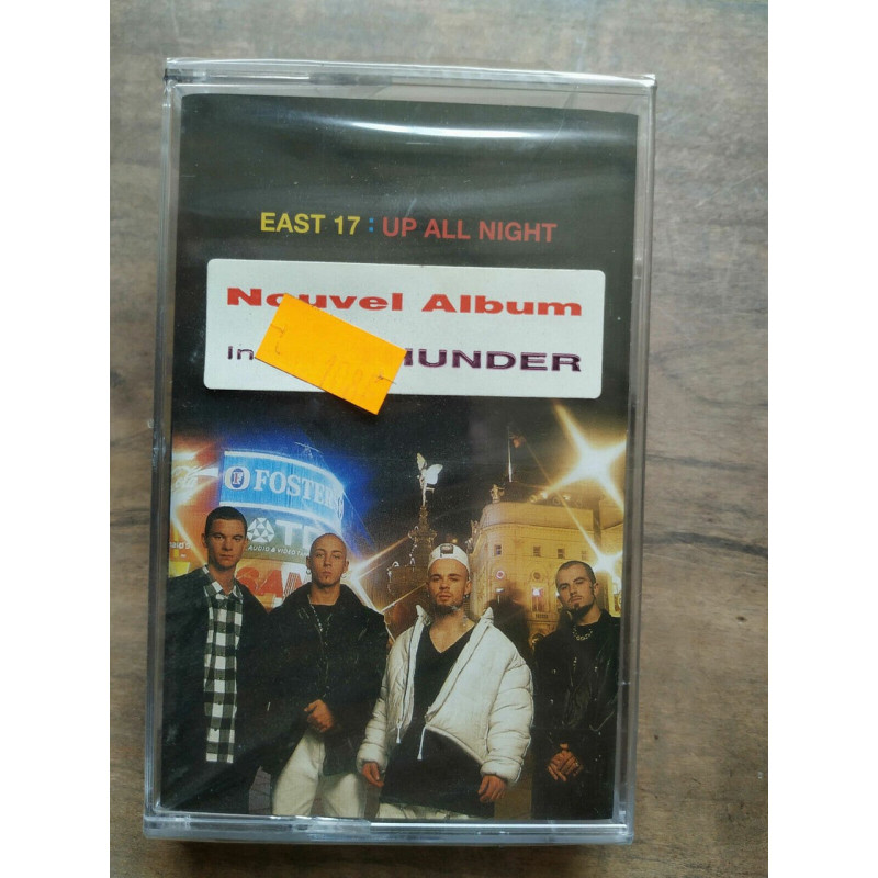 East 17 Up all night Cassette Audio-K7 NEUF SOUS BLISTER
