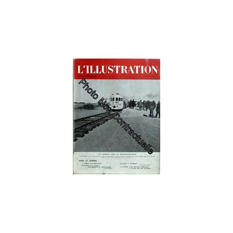 Illustration (L') N° 5155 Du 27/12/1941 - Une 1ere Vision Du...