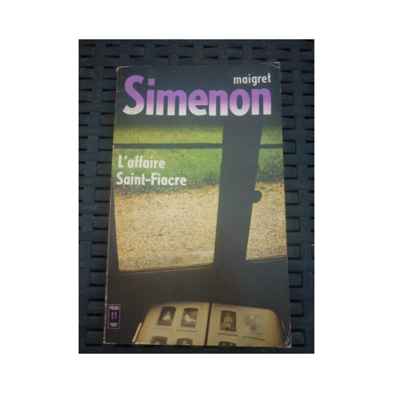 Maigret L'affaire saint fiacre PRESSES pocket 1976