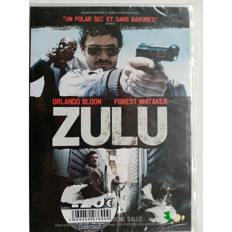 Zulu Orlando Bloom Forest Whitaker DVD simple