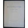 KUNSTBLÄTTER Zehn mehrfarbige Reproduktionen STOLL Robert Thomas ART