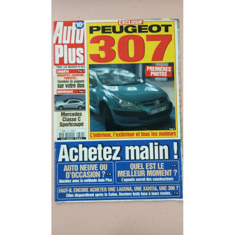 Revue Auto Plus N° 624