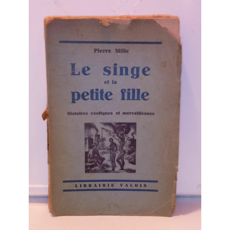Le singe et la petite fille Librairie valois
