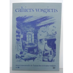 CAHIERS VOSGIENS n57 de Revue de L'Union des écrivains VOSGIENS VOSGES