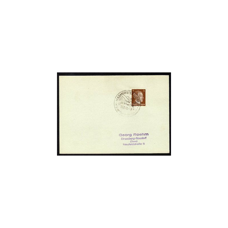 Allemagne n 706 Yv. cachet WW2 MASMÜNSTER Mi. 782