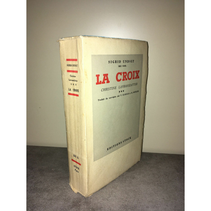 CHRISTINE LAVRANSDATTER 3 iii LA CROIX BC4B