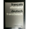 Françaiis allemand deutsch frazosisch larousse