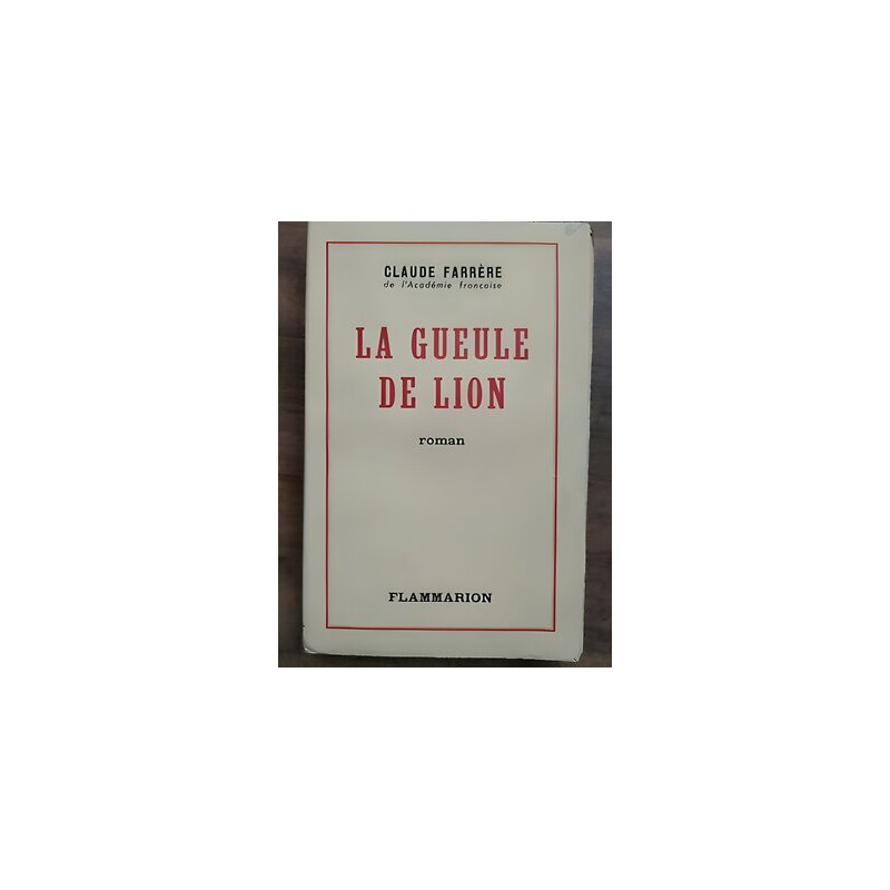 La gueule de lion flammarion
