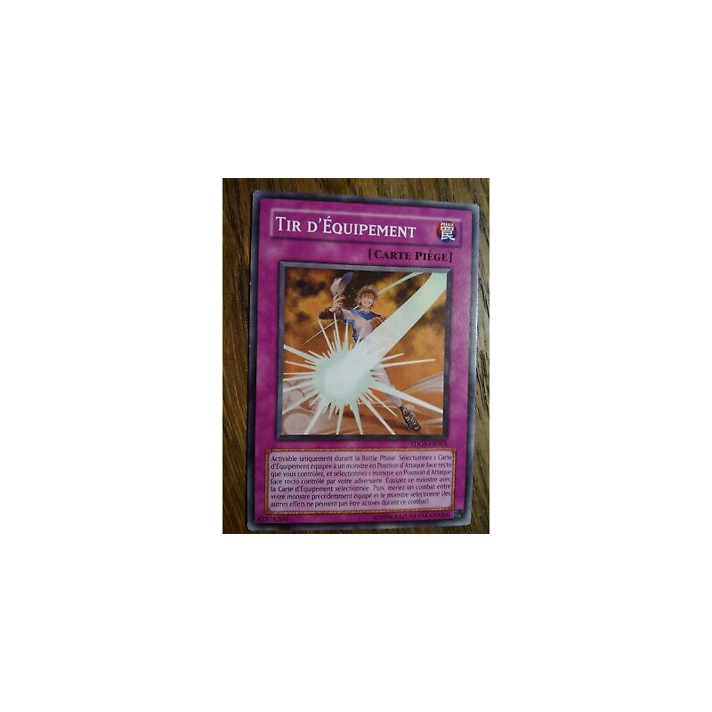 Tir d'équipement TDGS-FR063 Yu-Gi-Oh