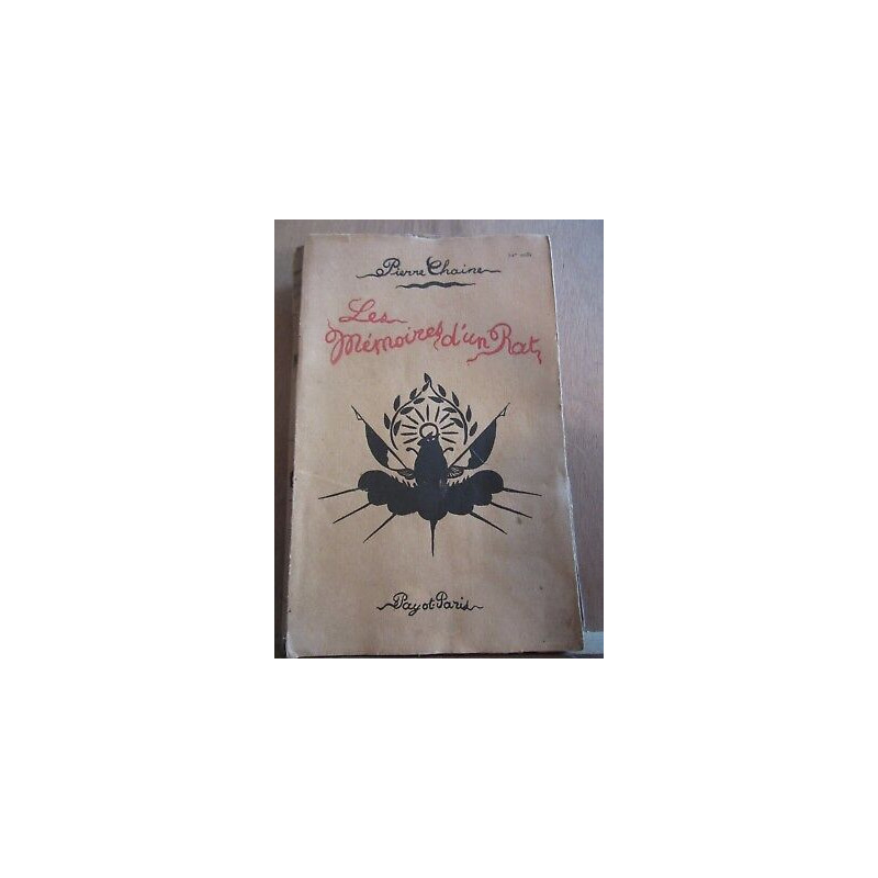 Pierre chaine Les Mémoires d'un rat