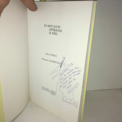 Le Mot Juste Approche Le Reel de Marc Syren Krycha dédicace