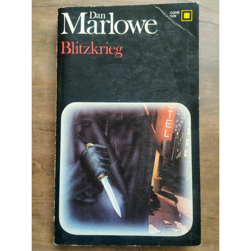 Dan Marlowe Blitzkrieg Carré noir