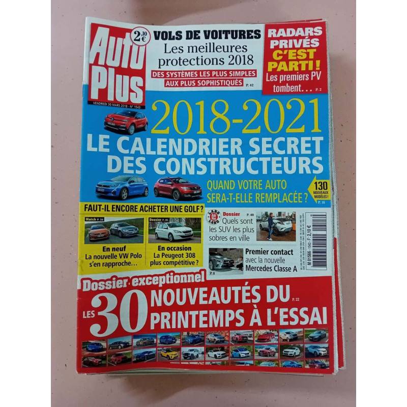 Revue Auto Plus N° 1543