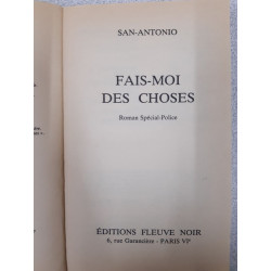 Fais-moi des choses