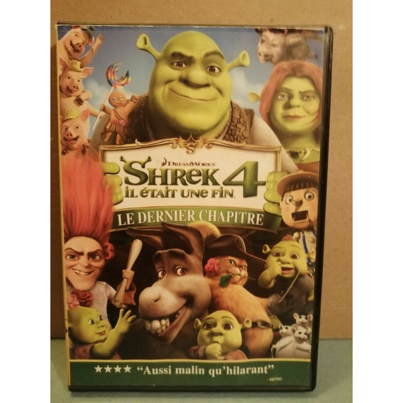 Shrek 4 il était une fin DVD