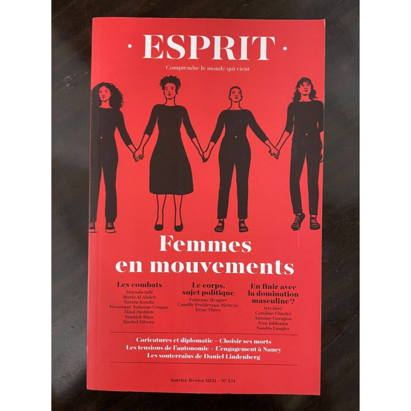 Revue Esprit n 471 Femmes en mouvements janvier février 2021