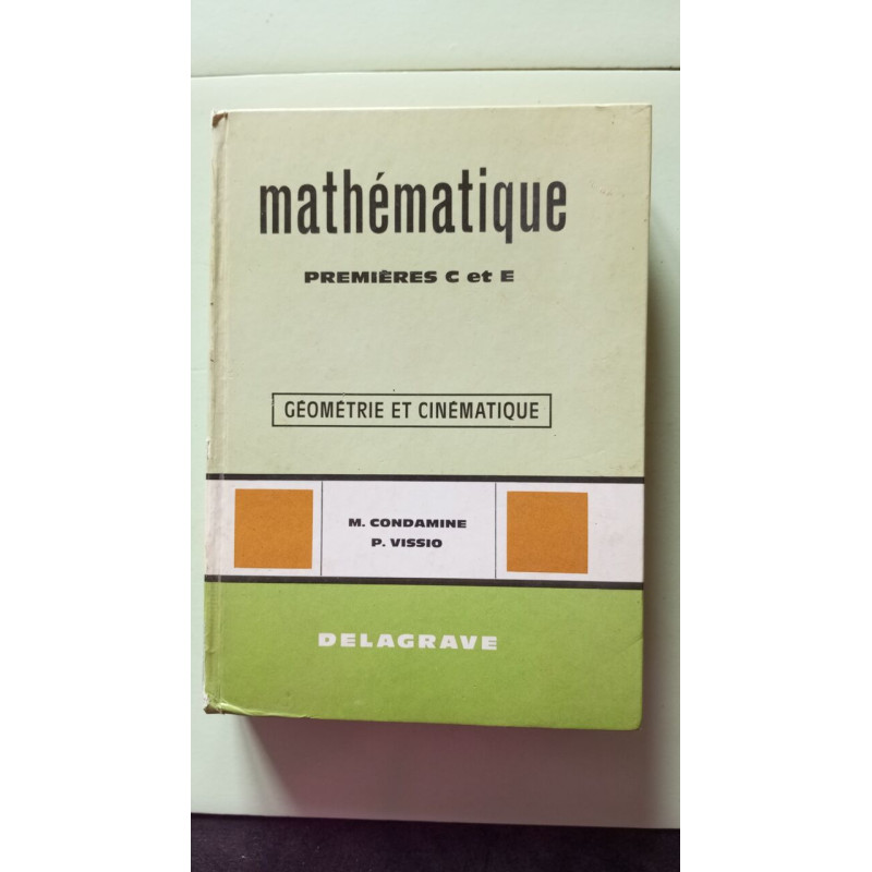 Mathématique geometrie et cinématique