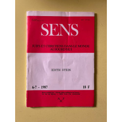 Sens n121 Juifs et chrétiens dans le monde aujourd'hui juinjuillet...