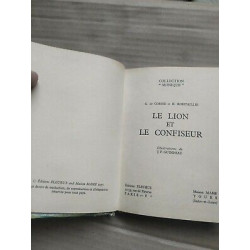 g de Corbie et h Robitaillie Le lion et Le confiseur