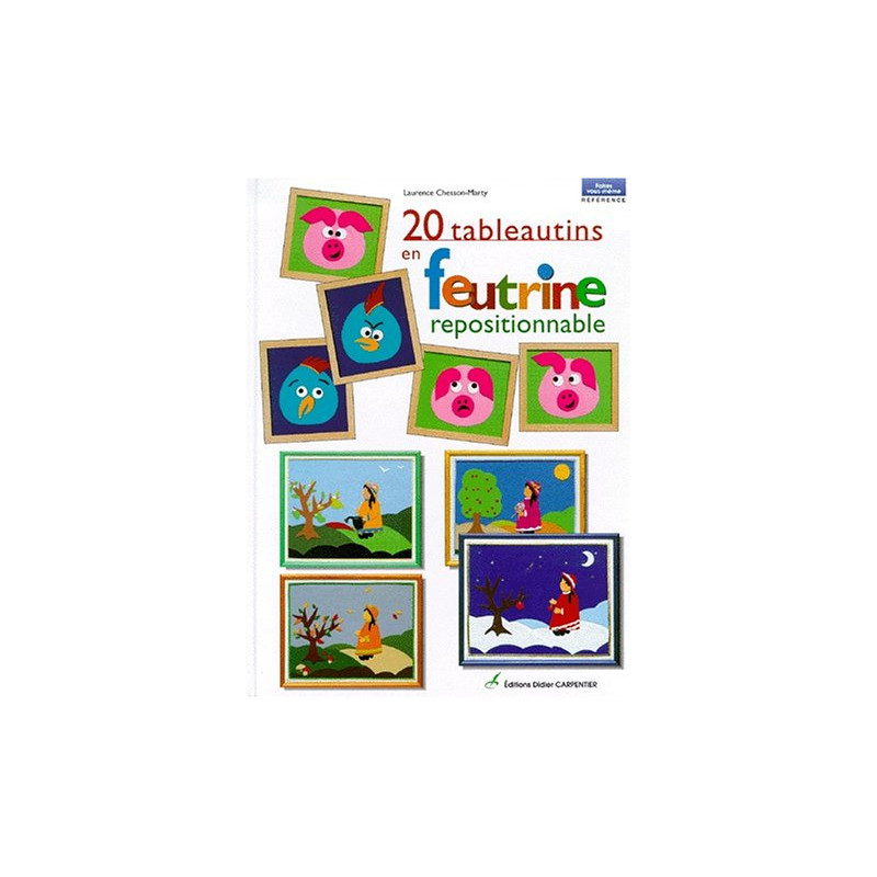 Avec la feutrine (20 tableautins) Avec la feutrine (20 tableautins)