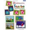 Avec la feutrine (20 tableautins) Avec la feutrine (20 tableautins)