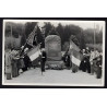 Carte Photo SEPPOIS-LE-BAS 68 Cérémonie Monument du Groupe Mobile...