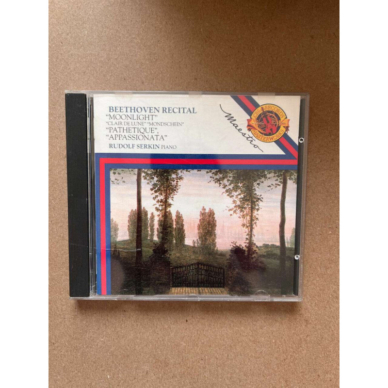Beethoven Recital - Rudolf Serkin CD