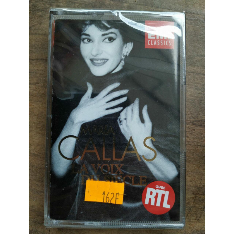 Maria Callas La voix du siècle Cassette Audio-K7 NEUVE SOUS BLISTER