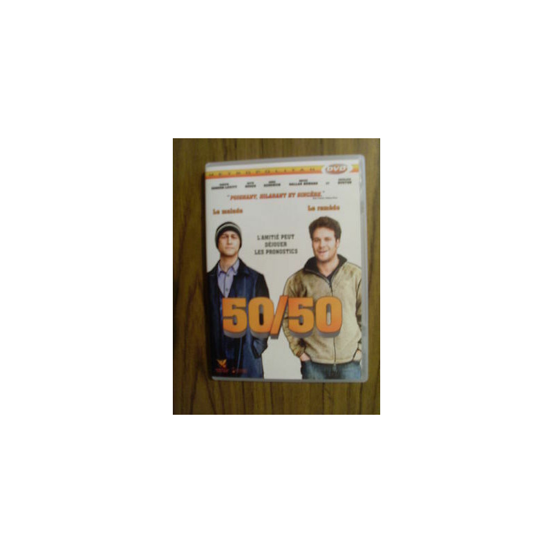 dvd 50 50 de Jonathan Levine avec Joseph Gordon Lewitt Seth Rogen