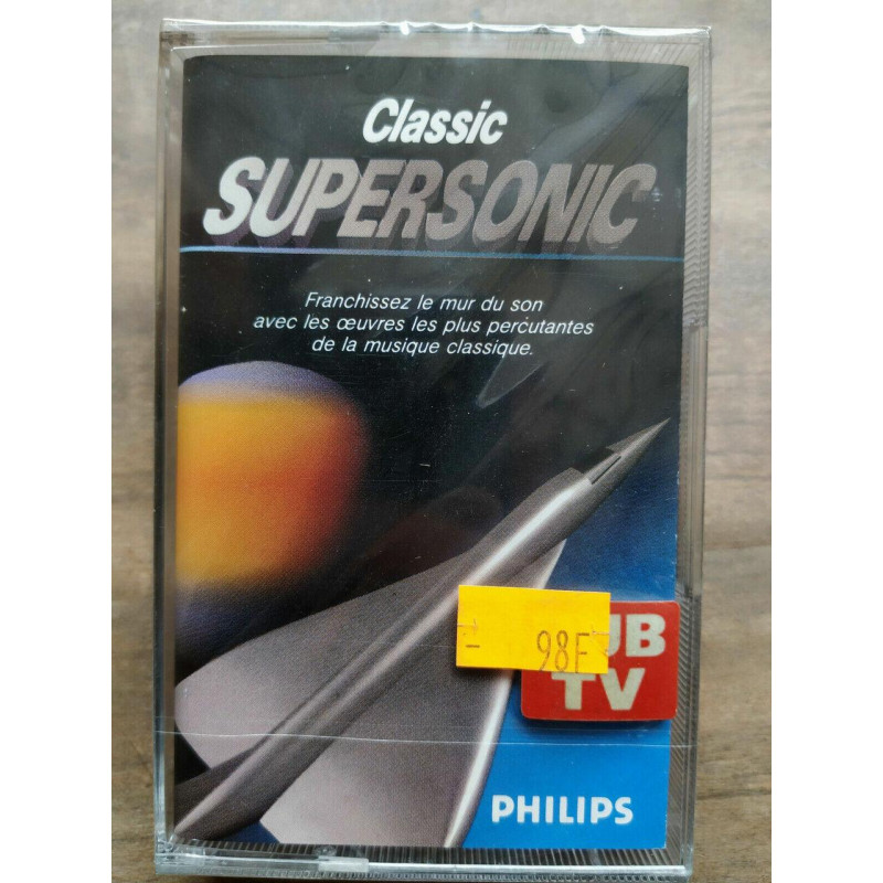 Classic Supersonic Cassette Audio-K7 NEUVE SOUS BLISTER