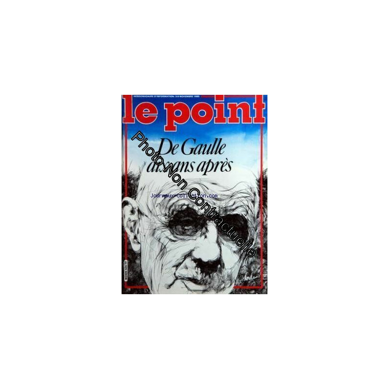 POINT (LE) [No 424] du 03/11/1980 - DE GAULLE 10 ANS APRES -...