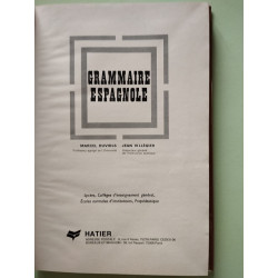 Grammaire espagnole