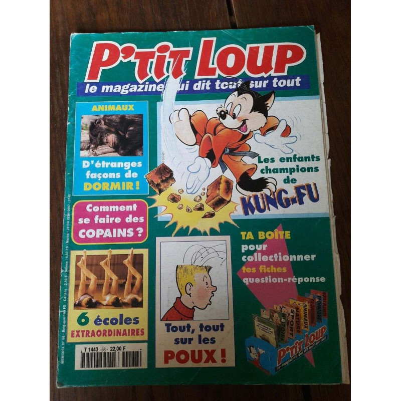 P'tit Loup La Magazine qui dit tout sur tout n 68 1994
