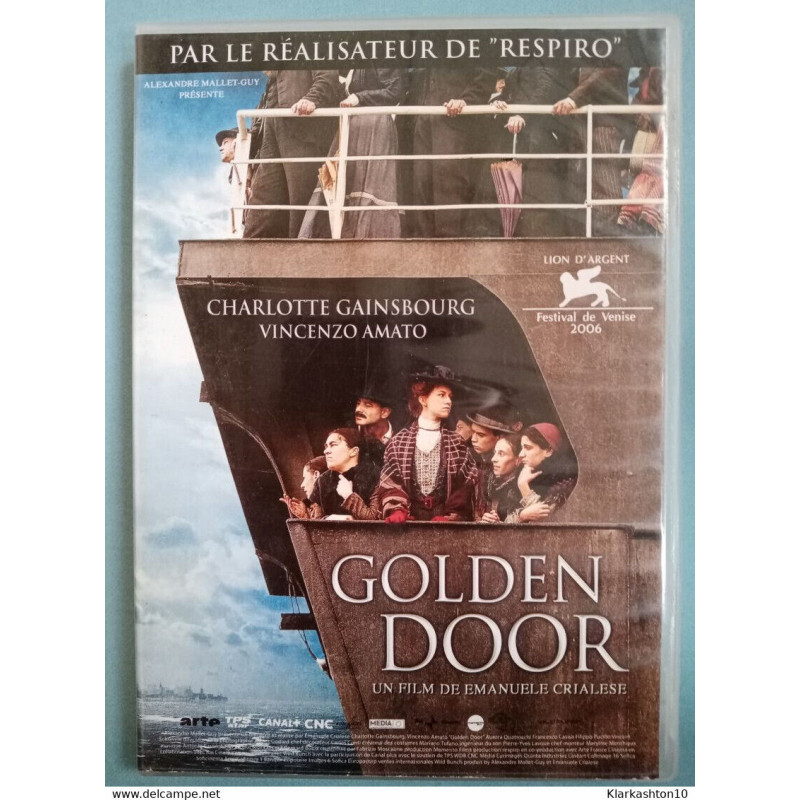 Golden Door Charlotte Gainsbourg Vincenzo Amato Bonus DVD simple