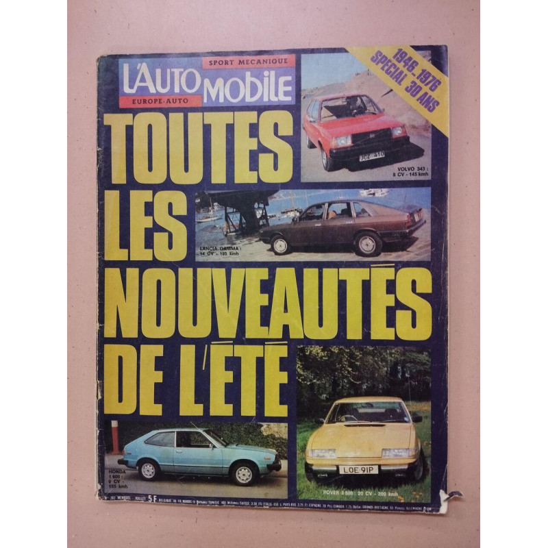 Revue L'automobile Magazine N° 361