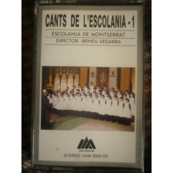 CANTS DE L'ESCOLANIA 1 cassette audio k7 MONTSERRAT STEREO DAM cs