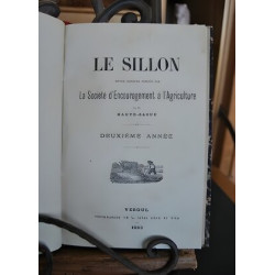 LE SILLON Revue Agricole HAUTE-SAONE Société d'Encouragement à...