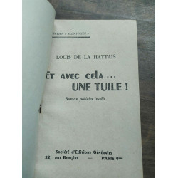 Et avec cela une tuile Allo police